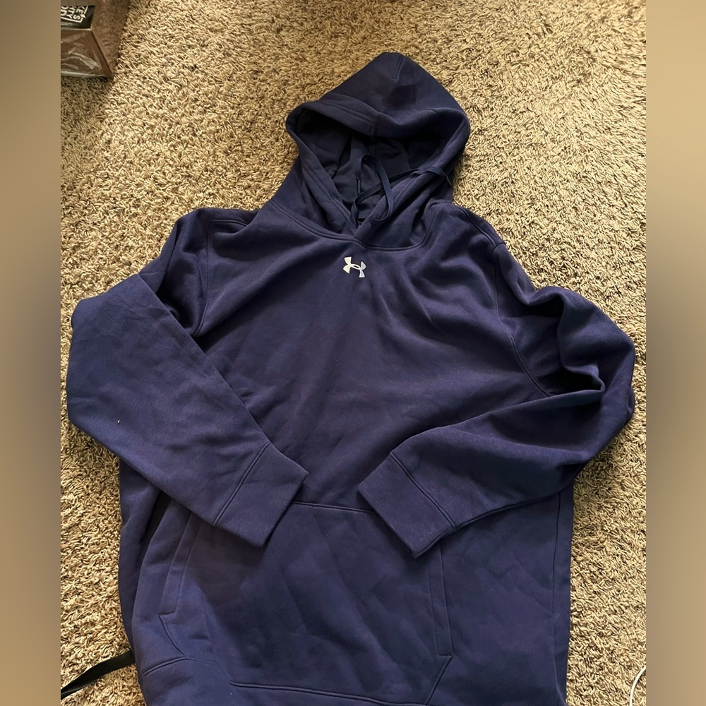 Dark Blue Under Armor Hoodie